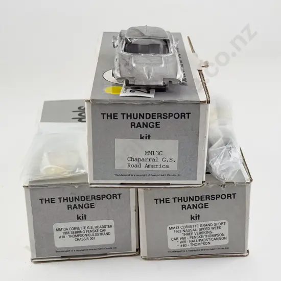 Three Marsh Models Diecast Kit Set 1/43 Scale Models
