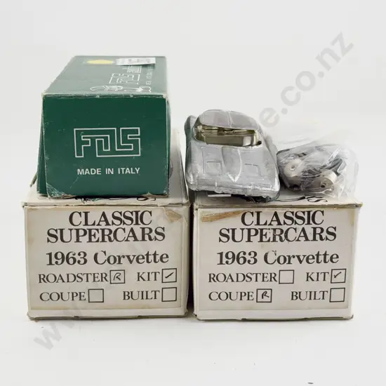 Three Various Manufacture Diecast Kit Set 1/43 Scale Models