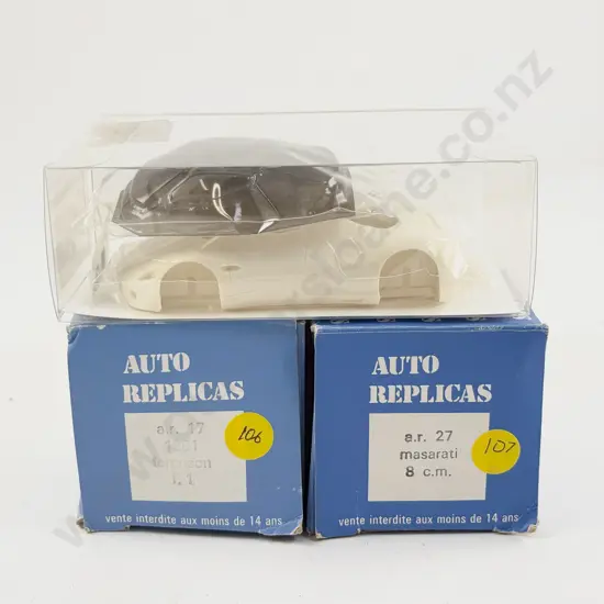 Three Various Manufacture Resin Kit Set 1/43 Scale Models