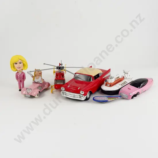 Assorted Diecast and Various Vehicles with Lady Penelope Figure