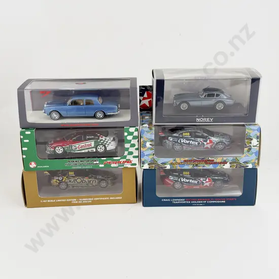 Various Manufacture 6 Boxed Classic Car Models