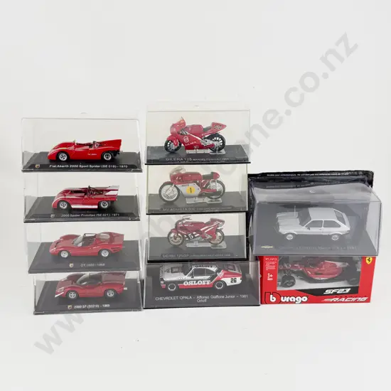 Various Manufacture 10 Boxed Classic Car Models