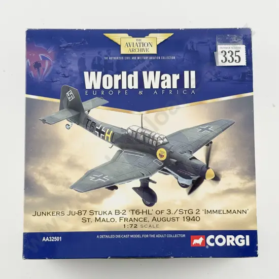 Boxed Corgi Aviation Archive AA32501 Junkers JU-87 Stuka B-2
