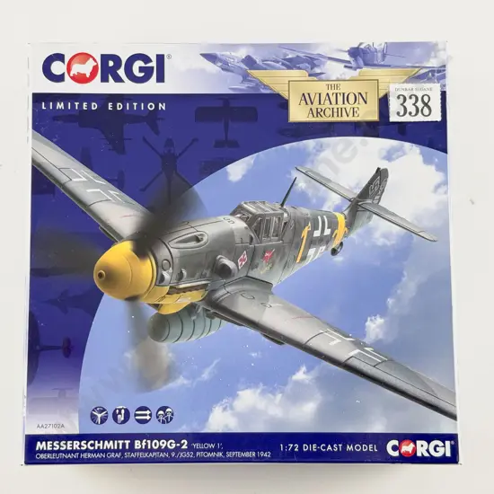 Corgi Aviation Archive AA27102A Messerschmitt BF109G-2 Ltd Ed 1739 of 1800
