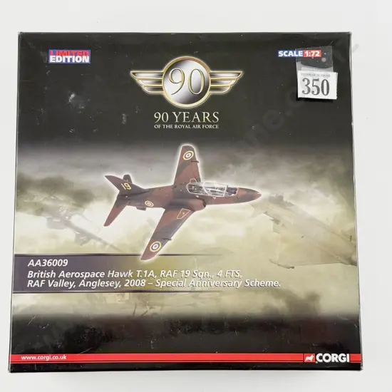 Boxed Corgi Aviation Archive AA36009 British Aerospace Hawk T.1A Ltd Ed 1037 of 1600