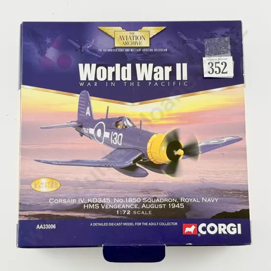 Boxed Corgi Aviation Archive AA33006 Corsair IV Ltd Ed 964/2700