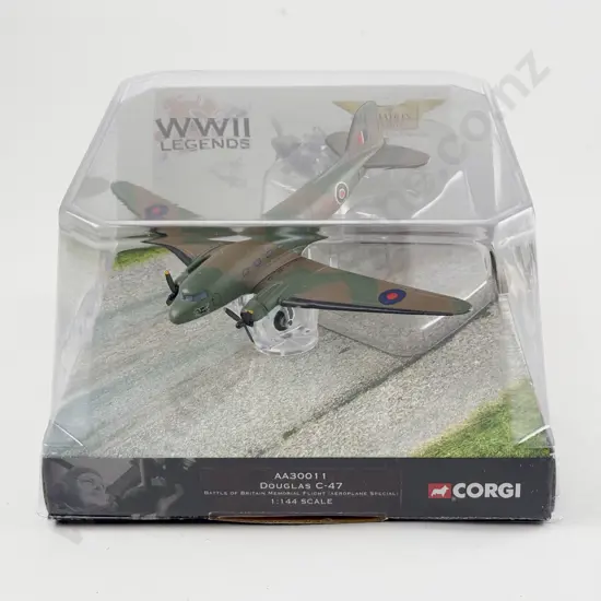 Boxed Corgi WWII Legends AA3001 Douglas C-47