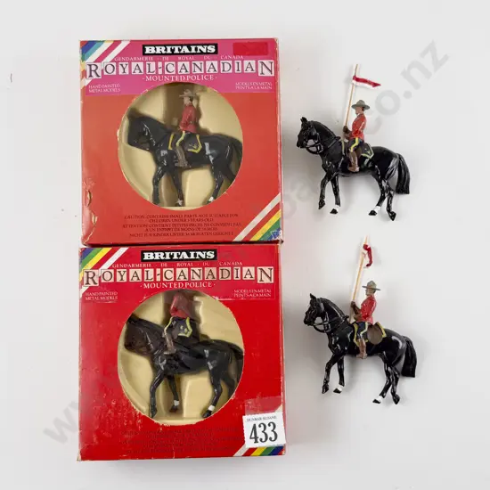 Boxed Britains 7234 x2 and Two Unboxed