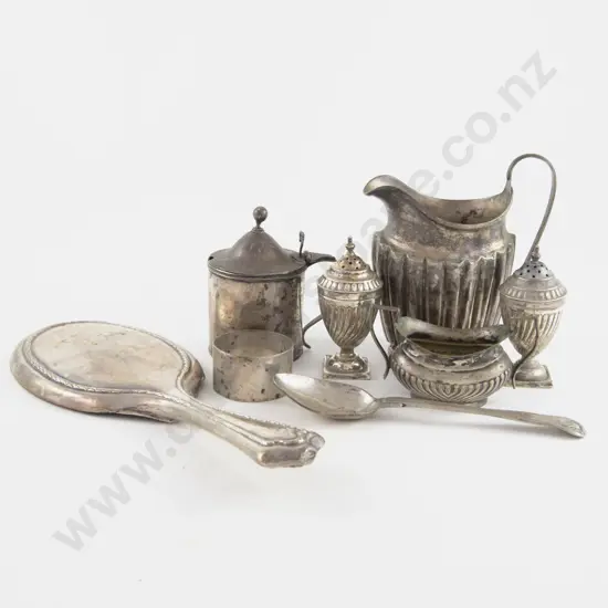 Small Group Of Scrap Sterling & S/Plate