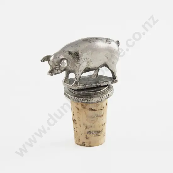 A S/P Pig Bottle Stopper