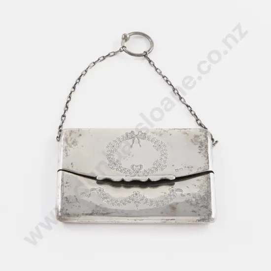 Vict S/S Calling Card Purse