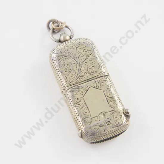 Vict S/S Double Ended Vesta Case/Sovereign Holder