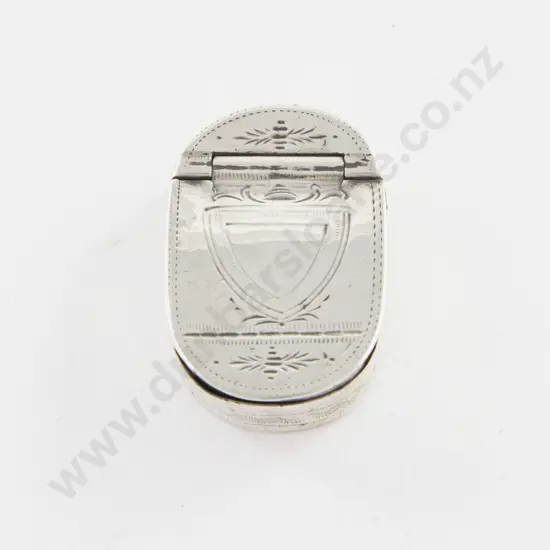 Geo III S/S Miniature Snuff Box