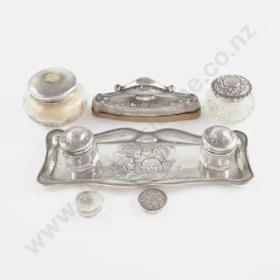7 Various S/S Dressing Table Accessories
