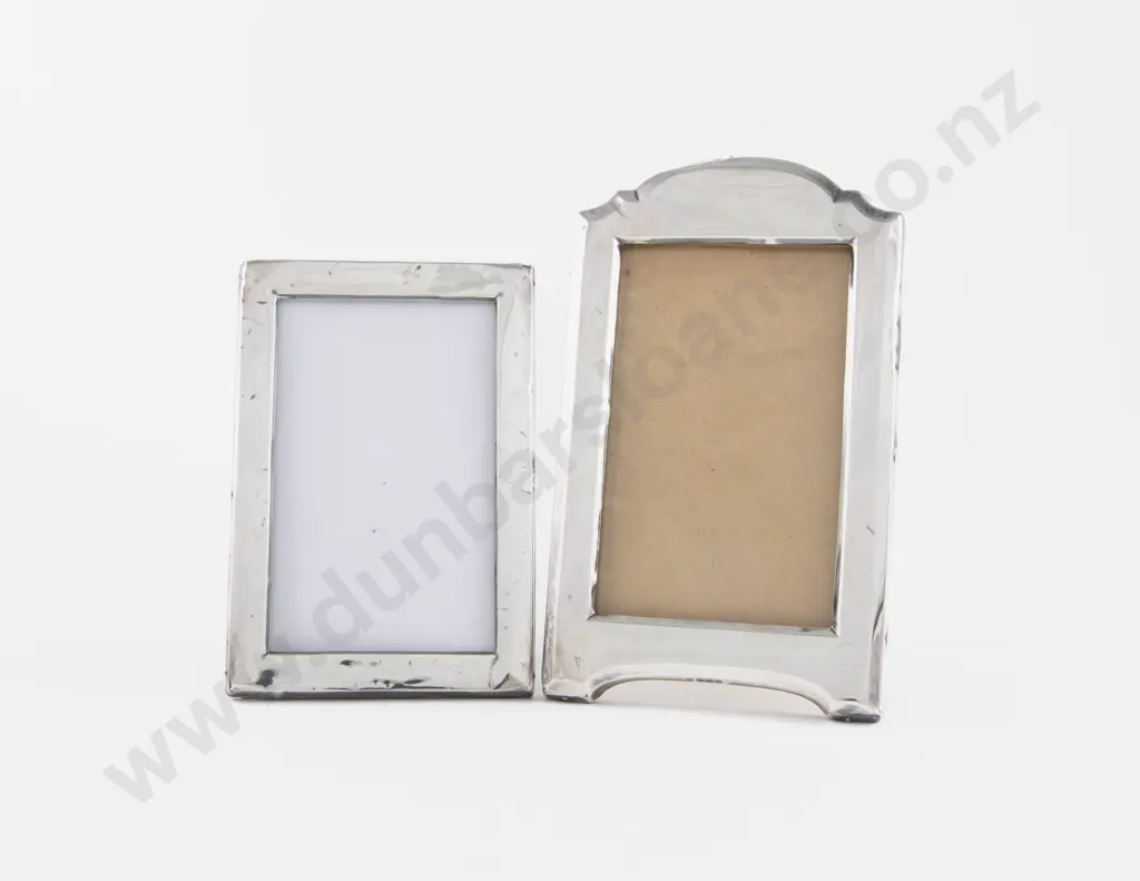 2 Geo V S/S Photo Frames Image 1++