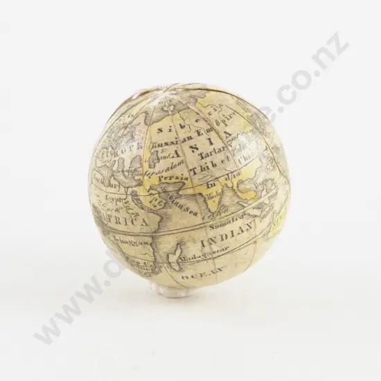 C19th Miniature Globe