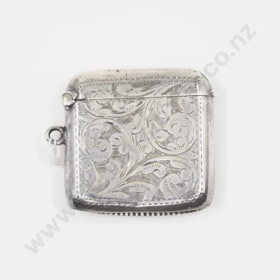 S/S Engraved Vesta Case