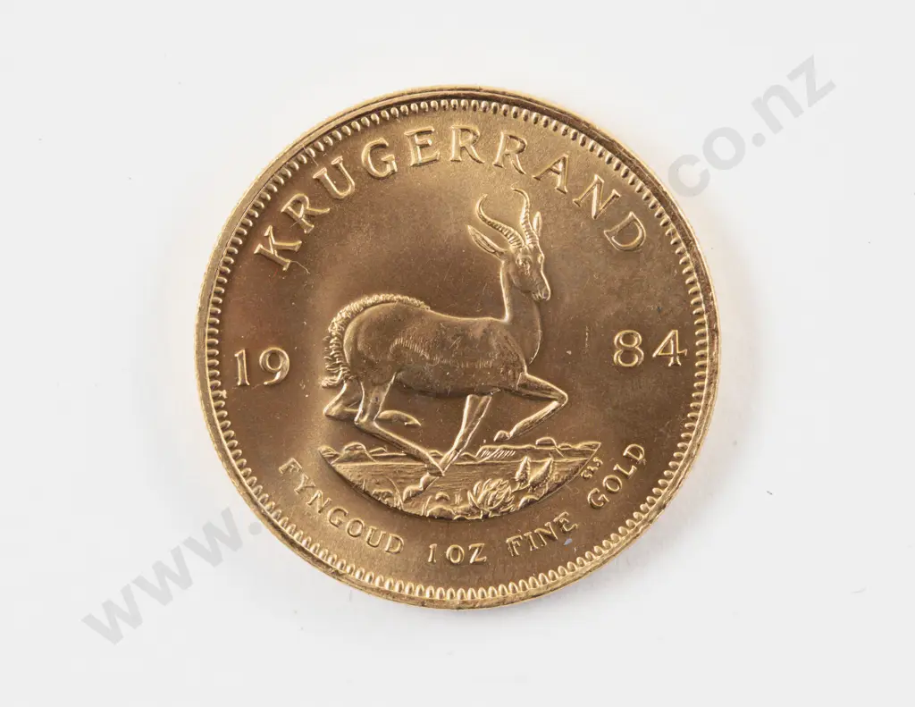 1984 Krugerrand 1oz fine gold Image 1++