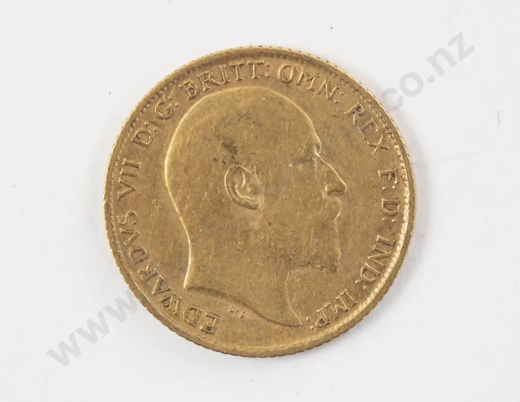 1906 Half Gold Sovereign Sydney Mint Image 1++