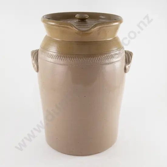 Late C19th Unmarked Stoneware Crock