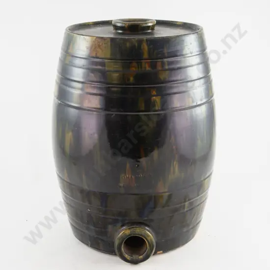NZ Colonial Hudson and Co Wellington Stoneware Barrel