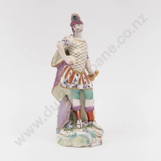 C19th Chelsea Style Figure of Mars