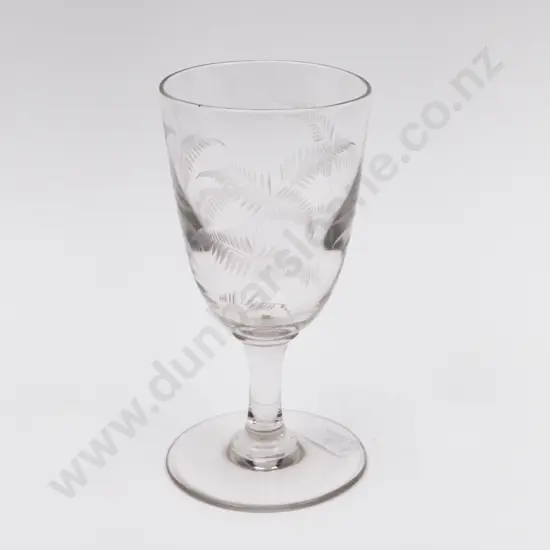 Late Victorian Wine Glass