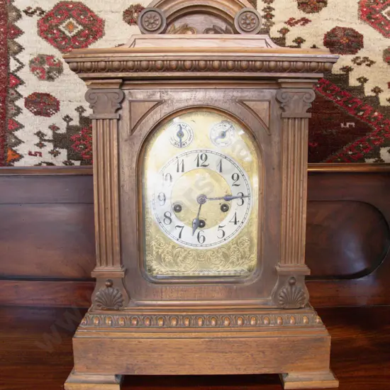 Late C19th German Bracket Clock