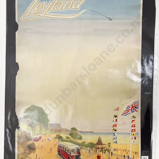 Vintage Leyland Motors Poster
