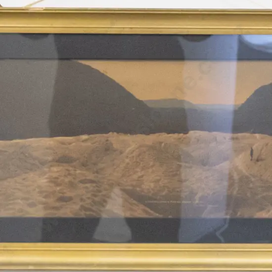 R P Moore (1881-1948) - Looking Down Franz Jozef Glacier