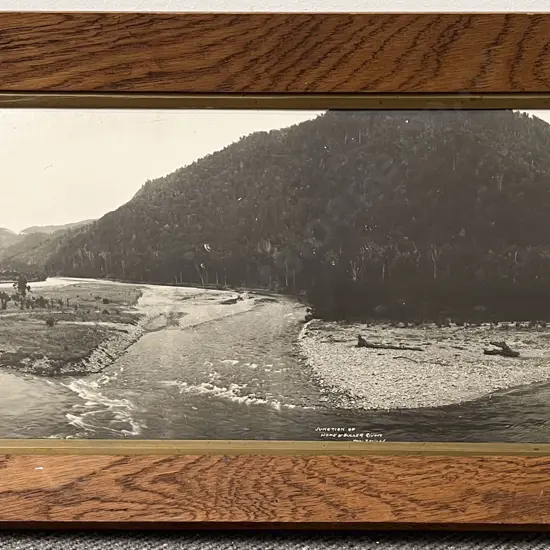 R P Moore (1881-1948) - Junction of Hope at Buller River