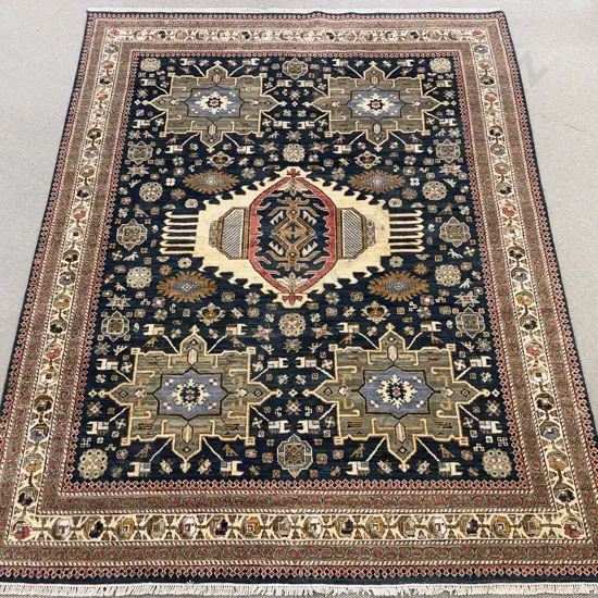 Semi-Antique Turkish Floor Rug
