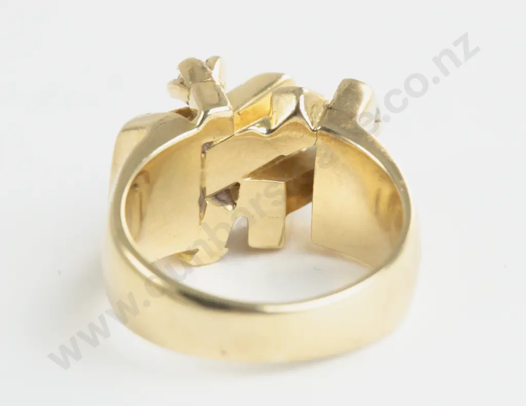 NZ Jeweller Jens Hansen 18ct Four Stone Diamond Ring Image 1++