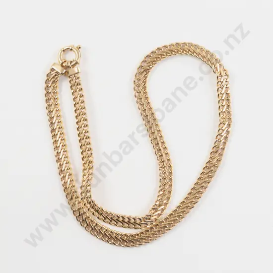 9ct Fancy Curb Link Neck Chain