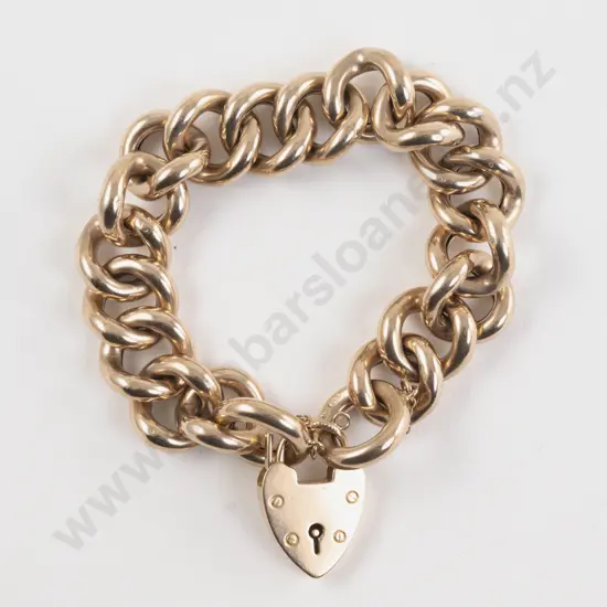 9ct Curb Link Bracelet