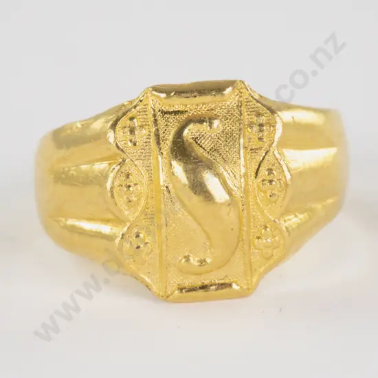 Chinese 24ct Signet Ring