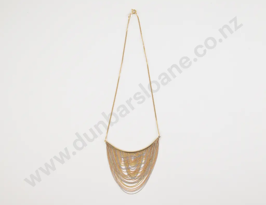 14ct Fine Multi Chain Necklet Image 1++