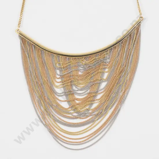 14ct Fine Multi Chain Necklet