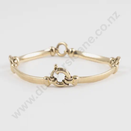 9ct Fancy Link Bracelet