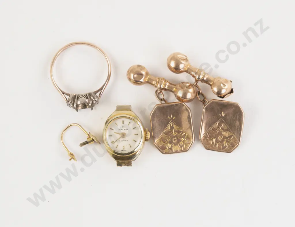 9ct Gold Pieces for Scrap Image 1++