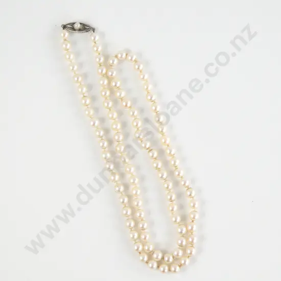 Mikimoto Single Strand Uniform Cultured Pearl Necklace