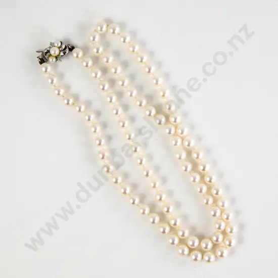 Single Strand Uniform Cultured Pearl Necklace
