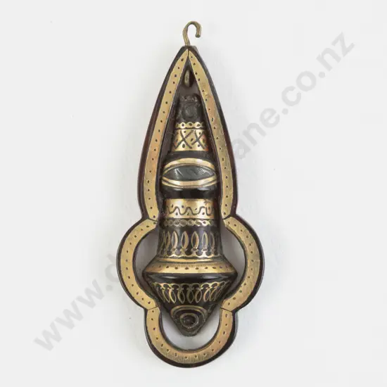 Victorian Tortoiseshell Pique Pendant