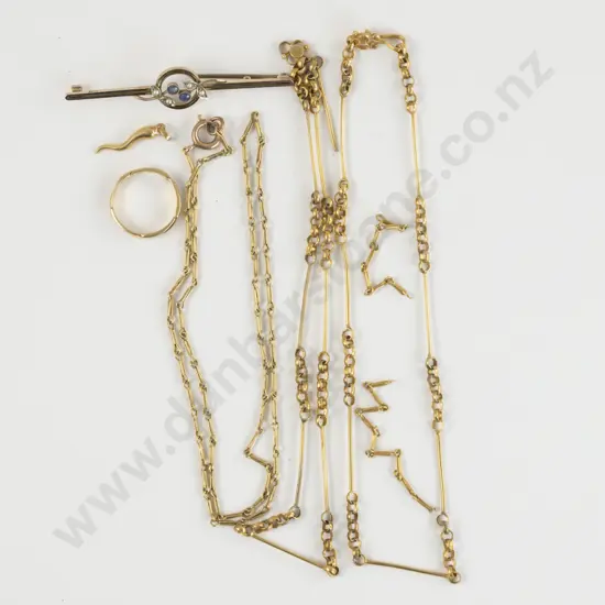 18ct & 9ct Gold Pieces (Scrap)