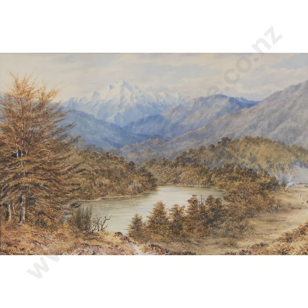 Charles Decimus Barraud - Lake Mavora Image 1++