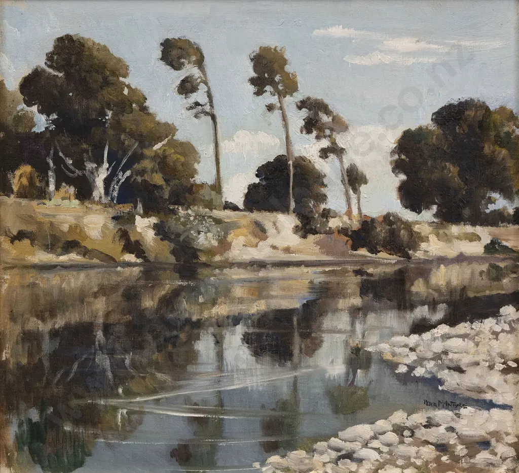Peter McIntyre - Rangitikei River Image 1++