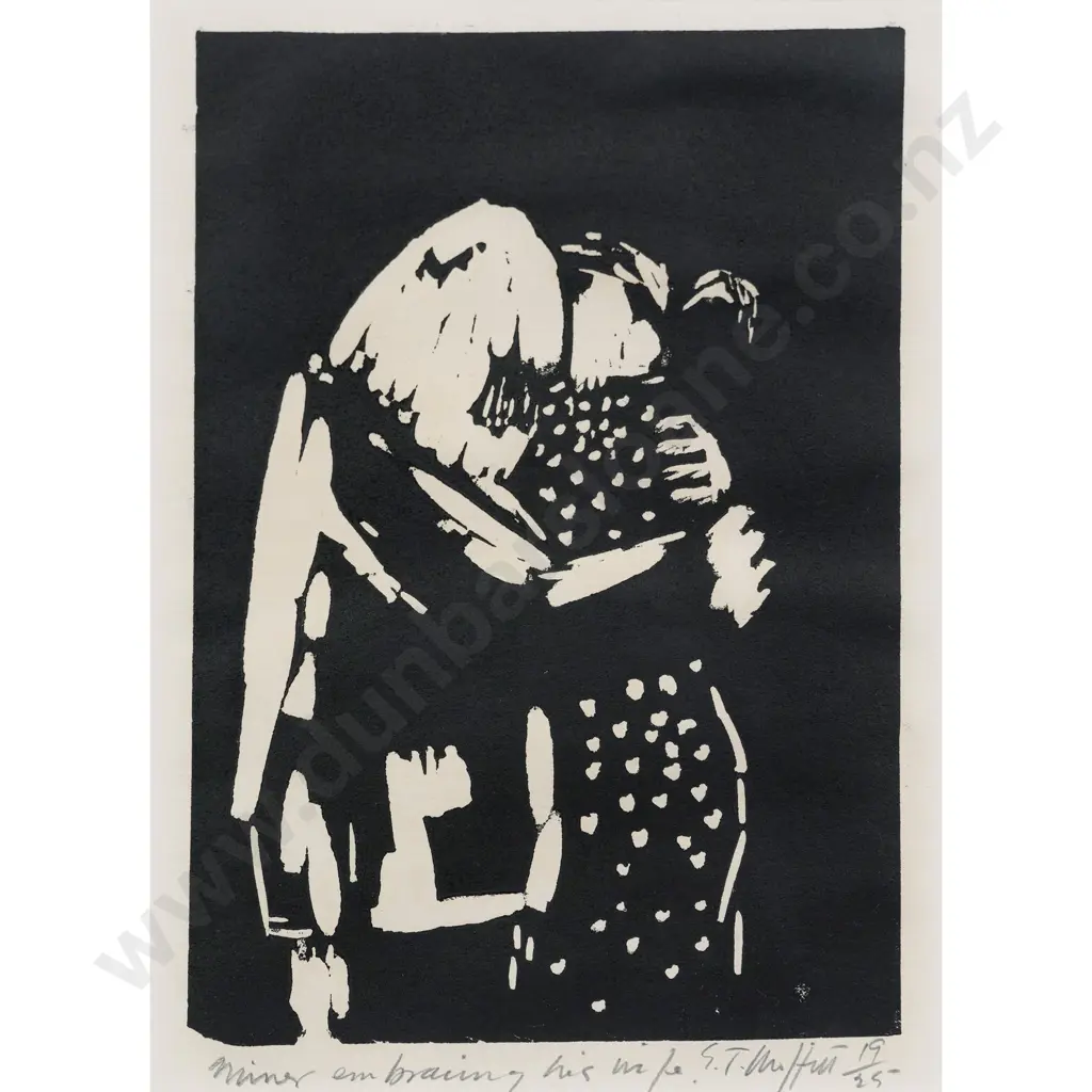 Trevor Moffitt - Miner Embracing His Wife Image 1++