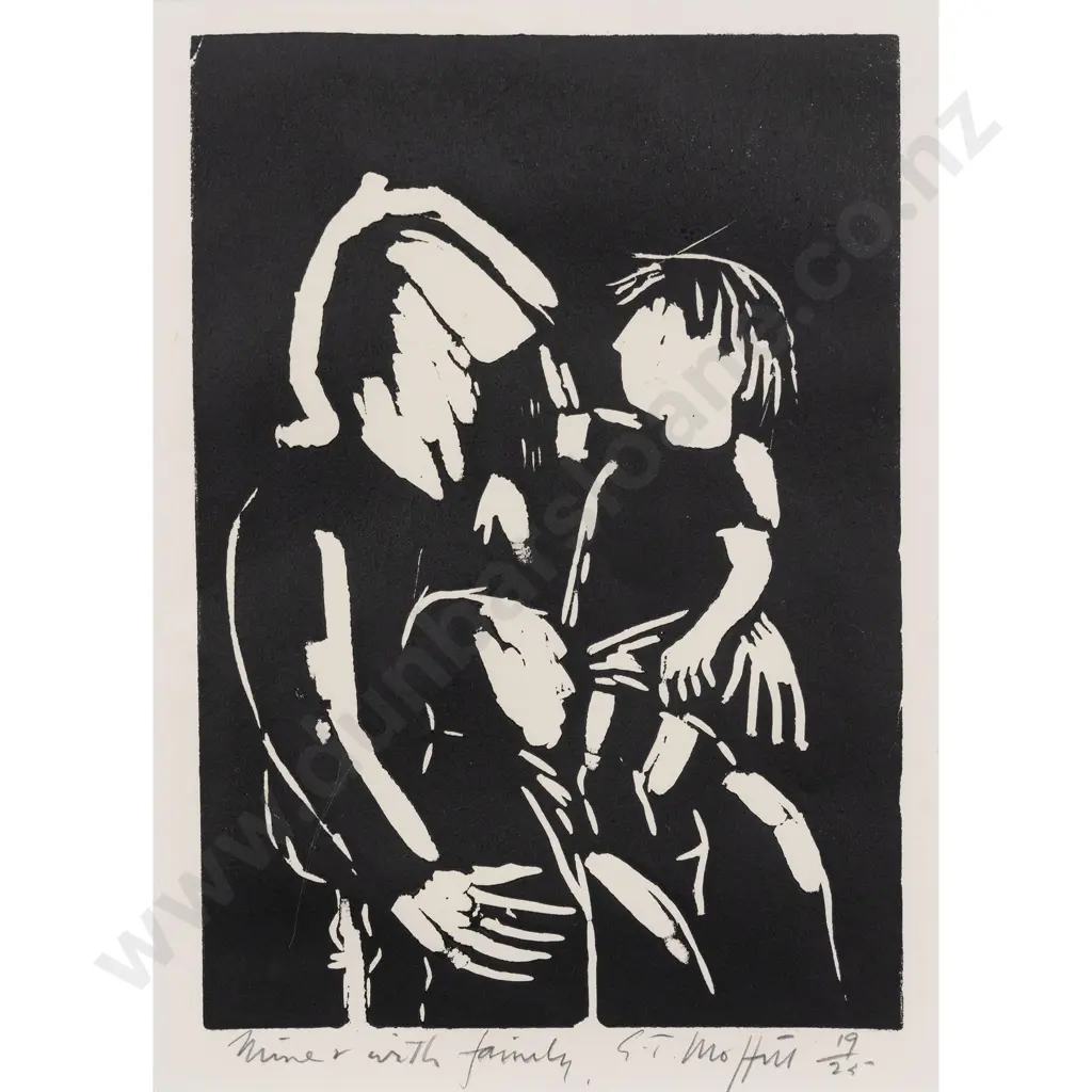 Trevor Moffitt - Miner with Family Image 1++