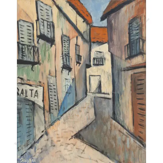 Melvin Day - Street Scene, Toledo, Spain