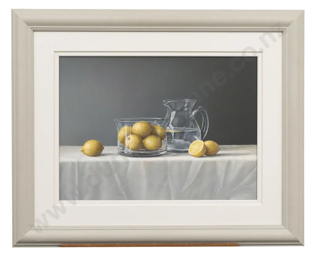 Neil Driver - Lemons in Glass Bowl Image 1++